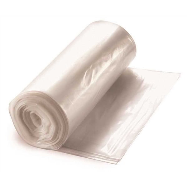 10 Gal. 6 mic 24 in. x 24 in. Natural Can Liner, 1000PK